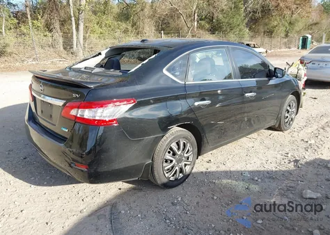 2013 Nissan Sentra Sv from USA, damaged, VIN 1N4AB7AP7DN900816